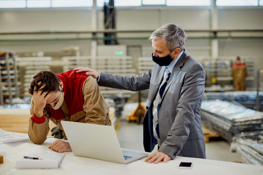 Worker facing pressure from supervisor about workplace injury claim